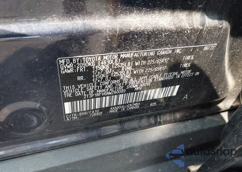 2022 Toyota Rav4 Xle из США, поврежденный, VIN 2T3P1RFV6NW280089